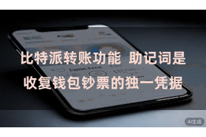 比特派转账功能  助记词是收复钱包钞票的独一凭据