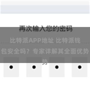 比特派APP地址 比特派钱包安全吗？专家详解其全面优势