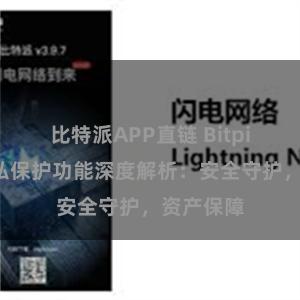 比特派APP直链 Bitpie钱包隐私保护功能深度解析：安全守护，资产保障