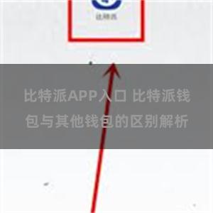 比特派APP入口 比特派钱包与其他钱包的区别解析