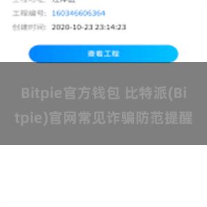 Bitpie官方钱包 比特派(Bitpie)官网常见诈骗防范提醒