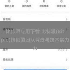 比特派应用下载 比特派(Bitpie)钱包的团队背景与技术实力