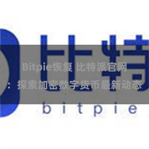 Bitpie恢复 比特派官网：探索加密数字货币最新动态