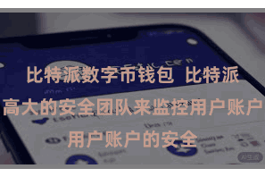 比特派数字币钱包 比特派建立了高大的安全团队来监控用户账户的安全