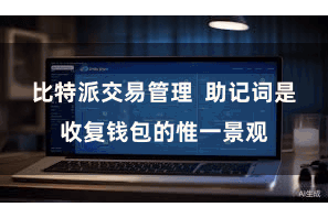 比特派交易管理 助记词是收复钱包的惟一景观