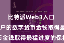 比特派Web3入口  以确保用户的数字货币金钱取得最猛进度的保护